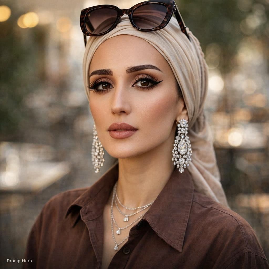 AI generated: {
  "image_analysis": {
    "subject": {
      "description": "Young woman",
      "expression": "Ne...
