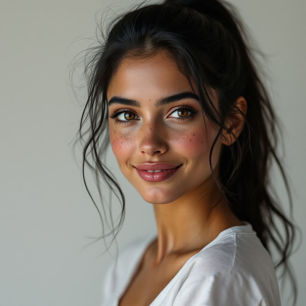 AI generated: 
Hyper-realistic Book Cover design of a pretty tanned Cuban woman with a cute face who is 30 years o...