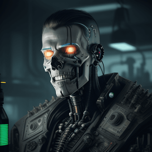 AI generated: Cyberpunk, sci-fi, dark-fantasy, kodak portrait 400, 8k, soft light, volumetric lighting, highly det...