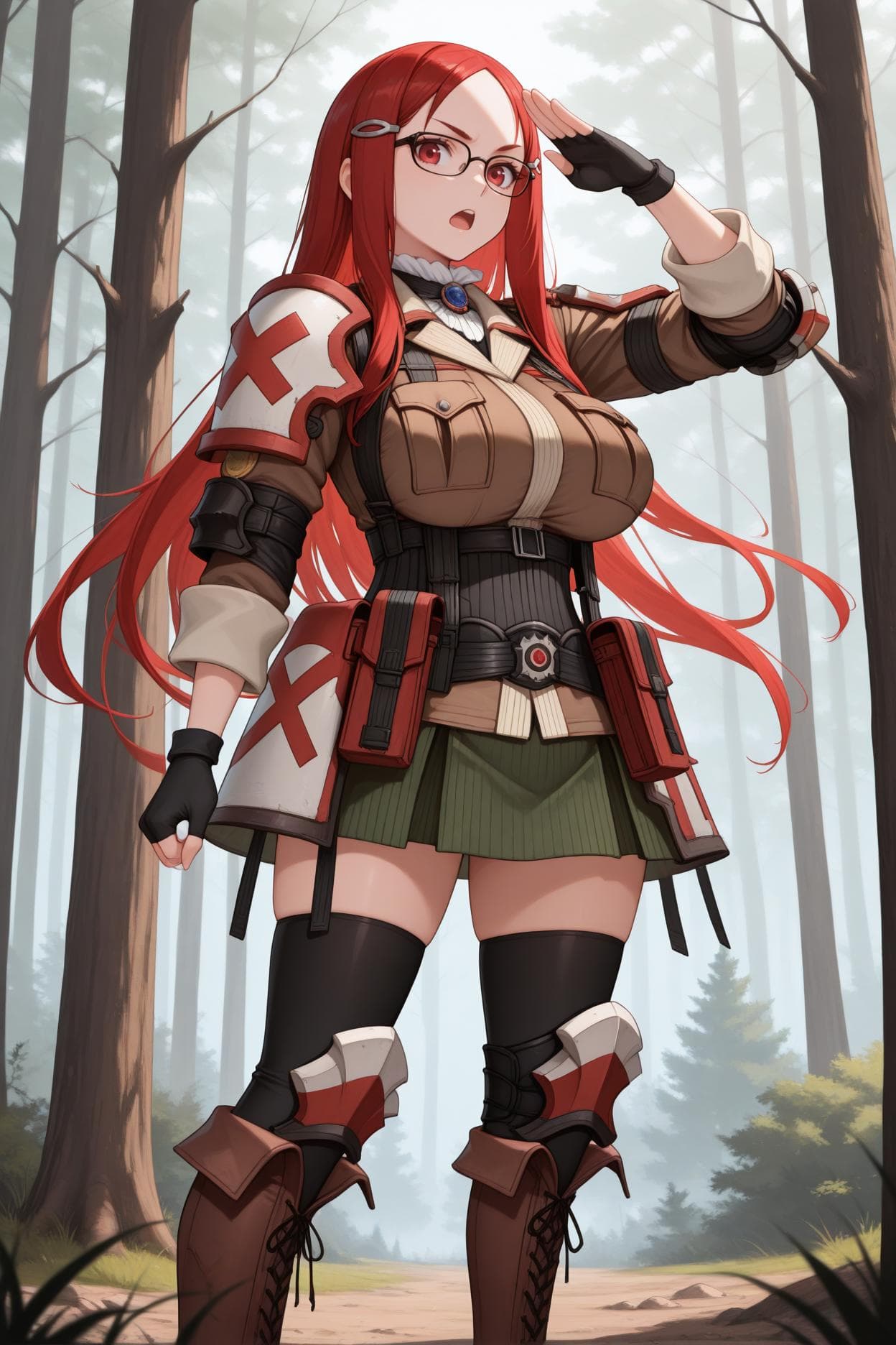 Minerva Victor/ミネルバ・ウィクトル (Valkyria Chronicles 4) SDXL LoRA [Illustrious]