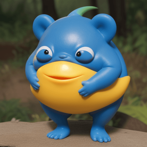 AI generated: Pitufo realista con una chomba

