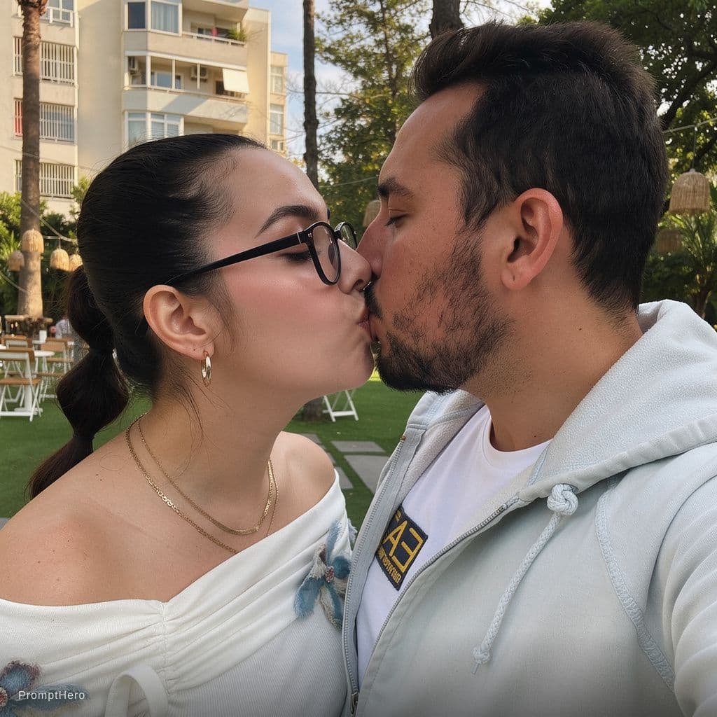 AI generated: Kiss 