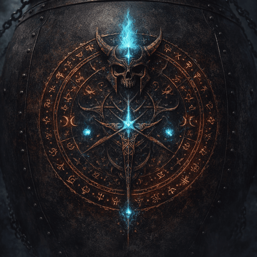 AI generated: The Reference image is a Sigil

Create a simular Vessel Marking & Sigils Marking for the Arcanix Hol...