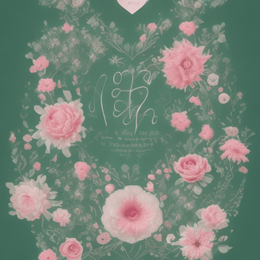 AI generated: Background: a soft background color such as light pink or mint green to create a warm and comforting...