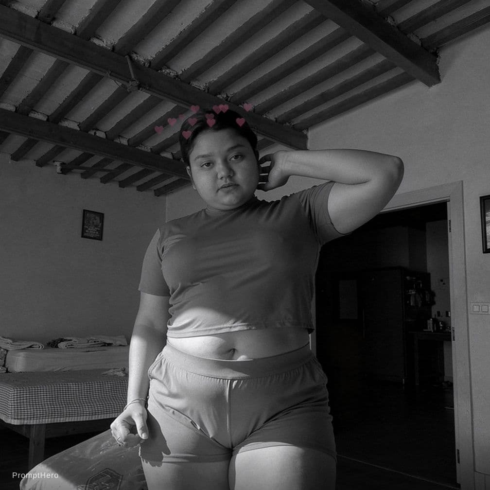 AI generated: Big boobs plus bikini 