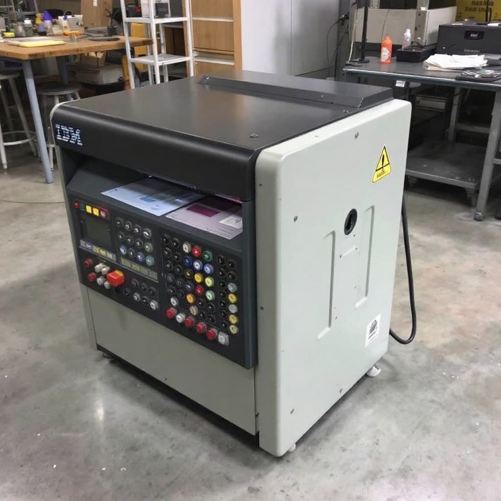 AI generated: IBM 026 KEY PUNCH MACHINE

 --v 7