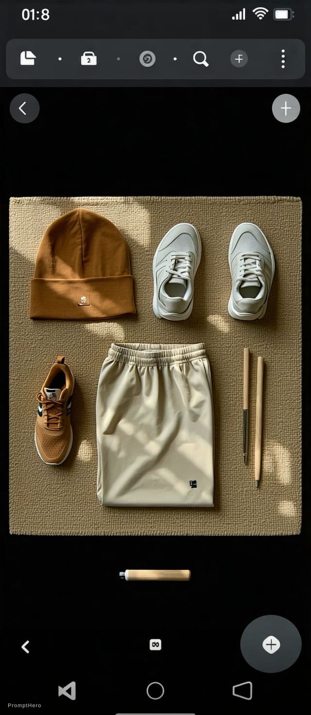 AI generated: Use a nude or neutral color palette such as beige, tan, sand, cream, or soft earth tones. The outfit...