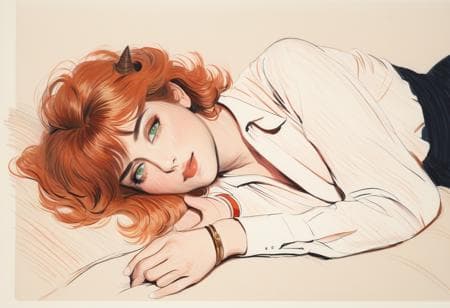 inspired by Paul Cesar Helleu