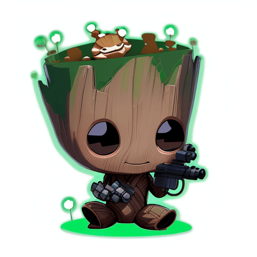 AI generated: Prompt

sticker vector design, Baby Groot from Marvel, turned into an adorable chibi, masterpiece, 8...