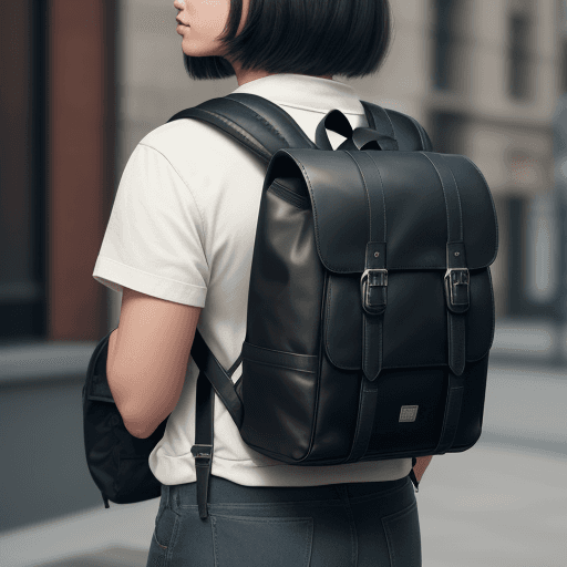AI generated: A beautiful million dollar backpack, hd , 8k 