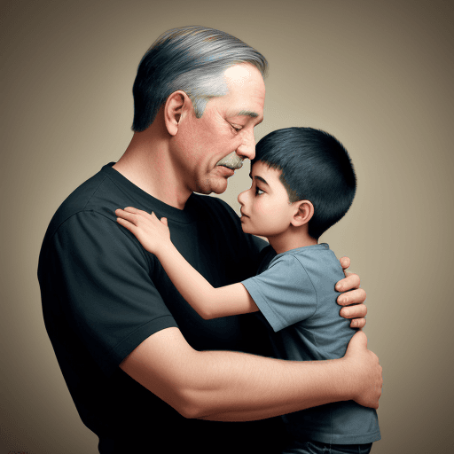 AI generated: father's love for son