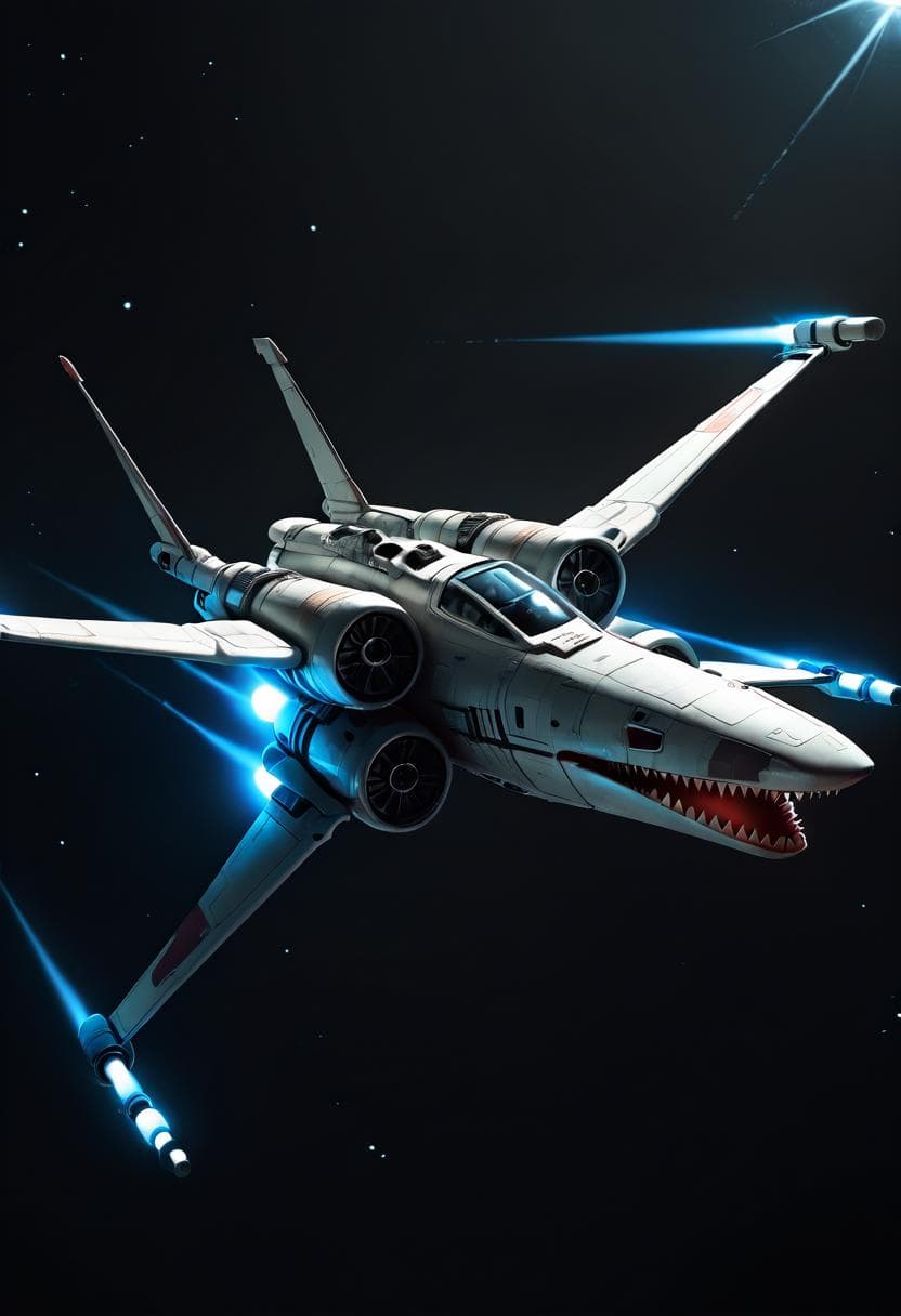 SharkWing: Carcharodon-Class Interceptor (Citron Scifi) [Illustrious]