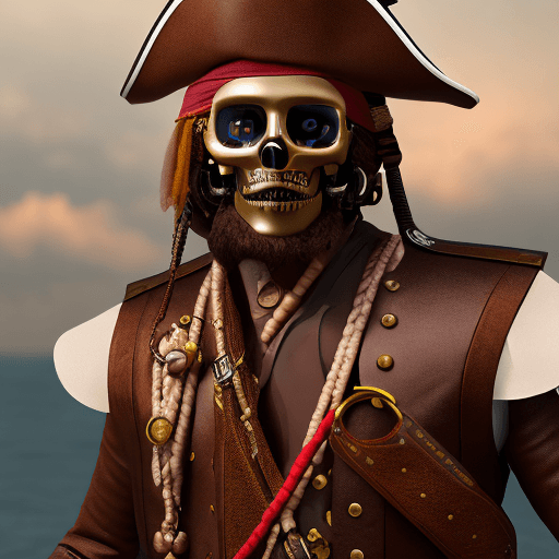 AI generated: the Spanish pirate bot 8k --v 4