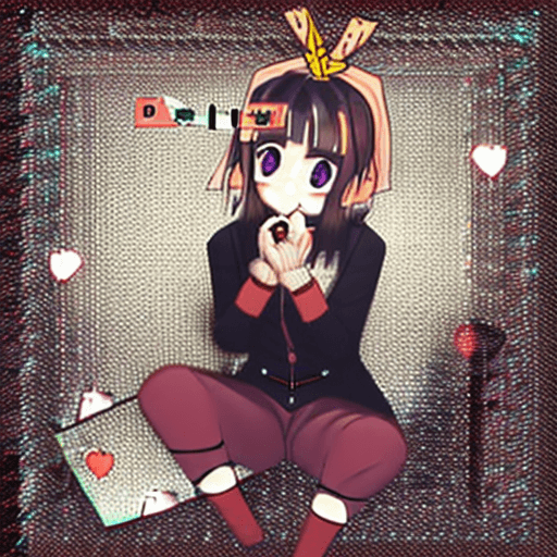 AI generated: <lora:nejj-000031:1>, usada pekora, virtual youtuber, long hair, box, open mouth, hair bun, jacket, ...