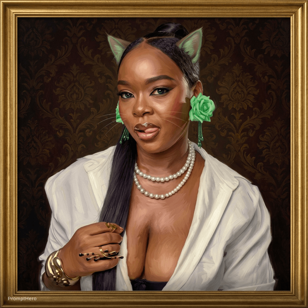 AI generated: retouch skin beautifully