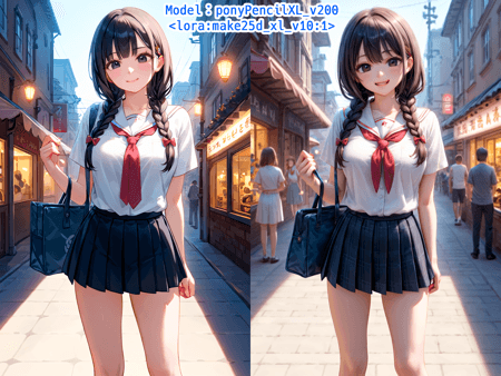 [SDXL] Convert 2D to 2.5D / 2D→2.5D変換 - Image 4