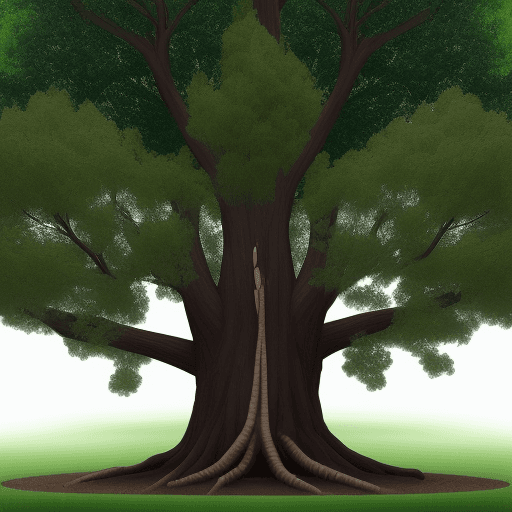 AI generated: Nice tree,