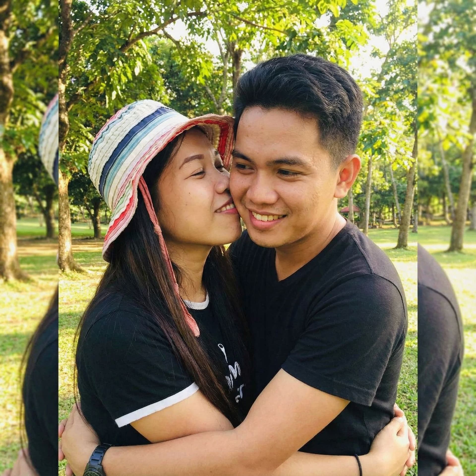 AI generated: Kissing boyfriend