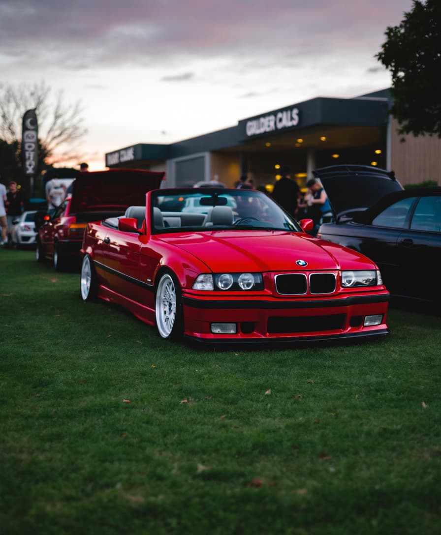 AI generated: bmw e38 convertible