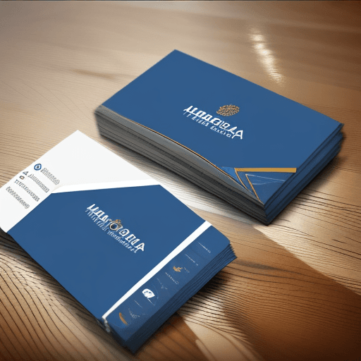 AI generated: High quality business card for the Company "Eurropa". 