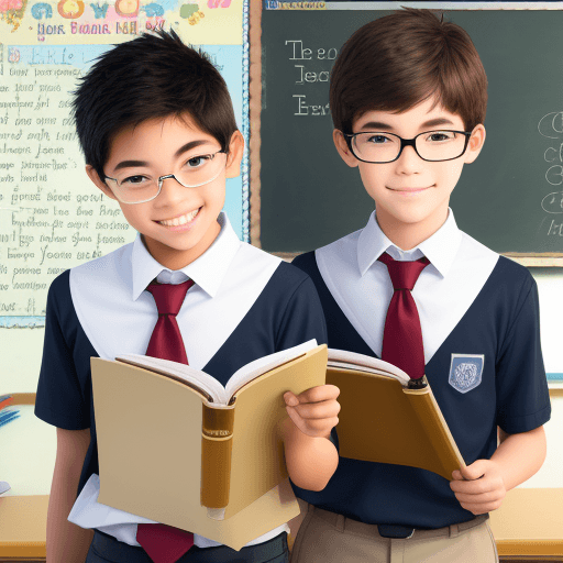 AI generated: Text, Christian Ricky, school, teacher theme