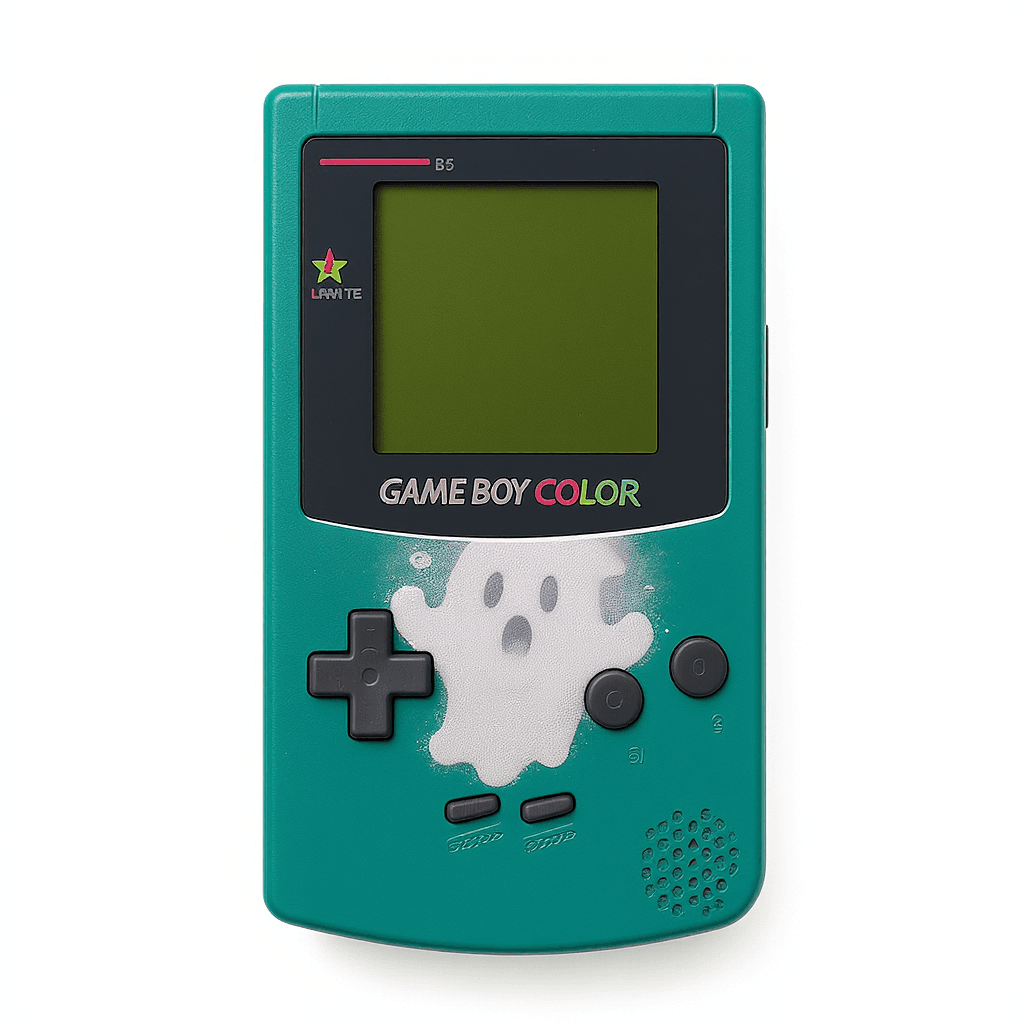 AI generated: turn the ghost into a gameboy color