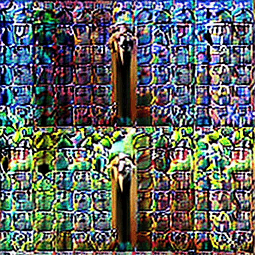 AI generated: a devil , wolf in a sheep , 8k 