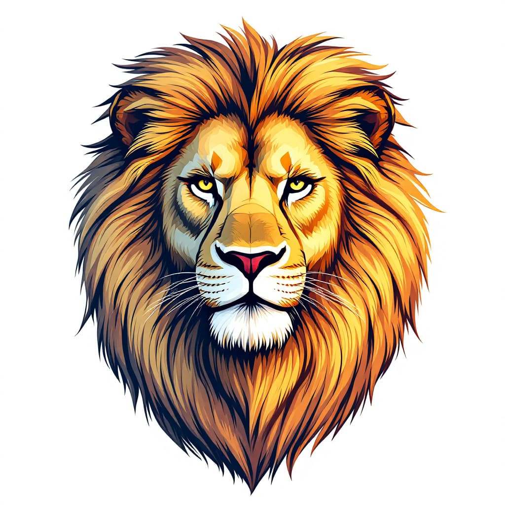 AI generated: lion