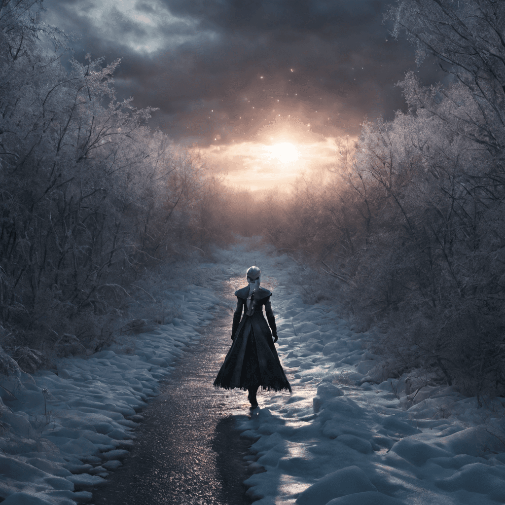 AI generated: Epic creepy magical scene,Insane detailed different full body image ,in different cinematic model sc...