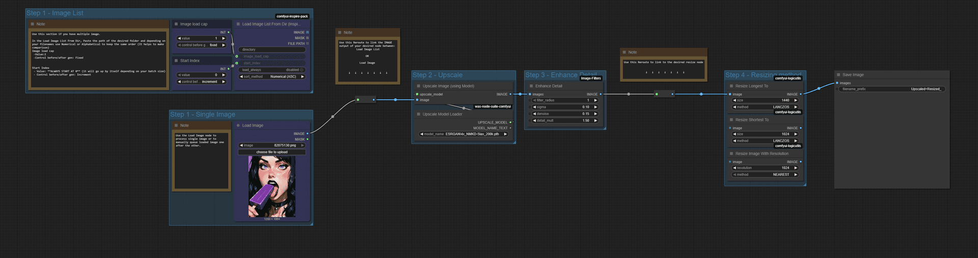 Raz's Toolbox (Workflow and simple ComfyUI tools)