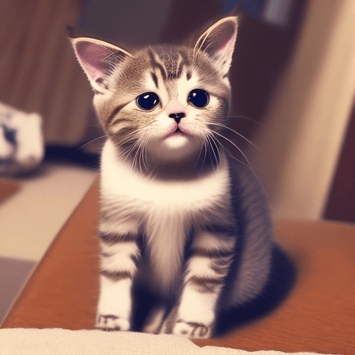 AI generated: a cute cat