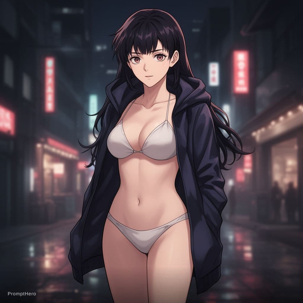 AI generated: Kiara from jujustu kaisen naked (no clothes)