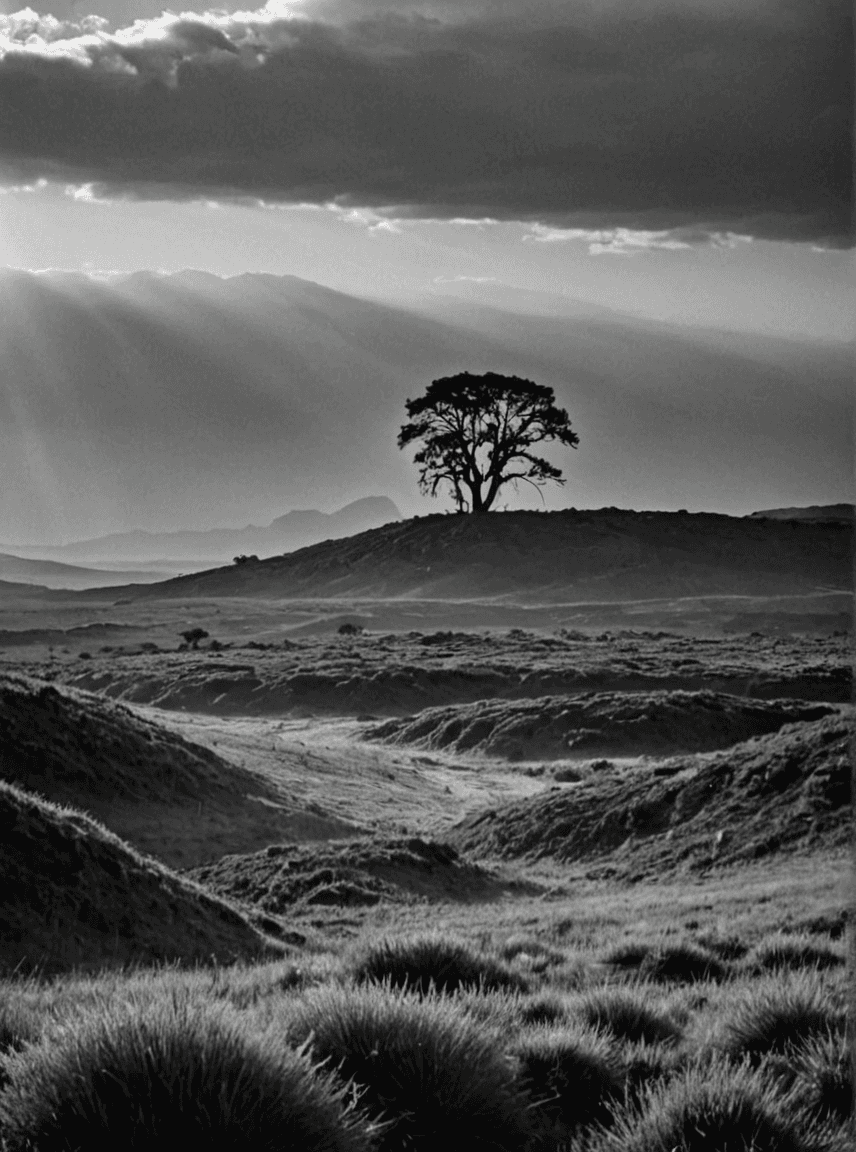 AI generated: a landscape by Laurent Baheux