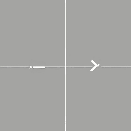 AI generated: High resolution image as pictogram, easy arrows, modeern gray color - left, right, up and down witho...