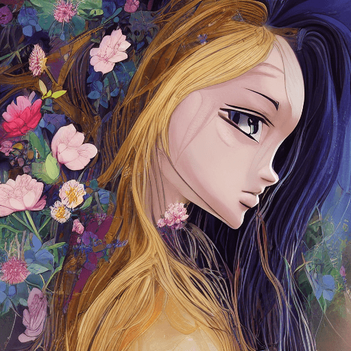 AI generated: Goddemasterpiece, beautiful girl, A digital illustration of anime style, digital paintings of her, b...