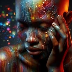 AI generated: **"Emotions in Chromatic Conflict"**
Capture the essence of human experience—the raw, conflicting e...