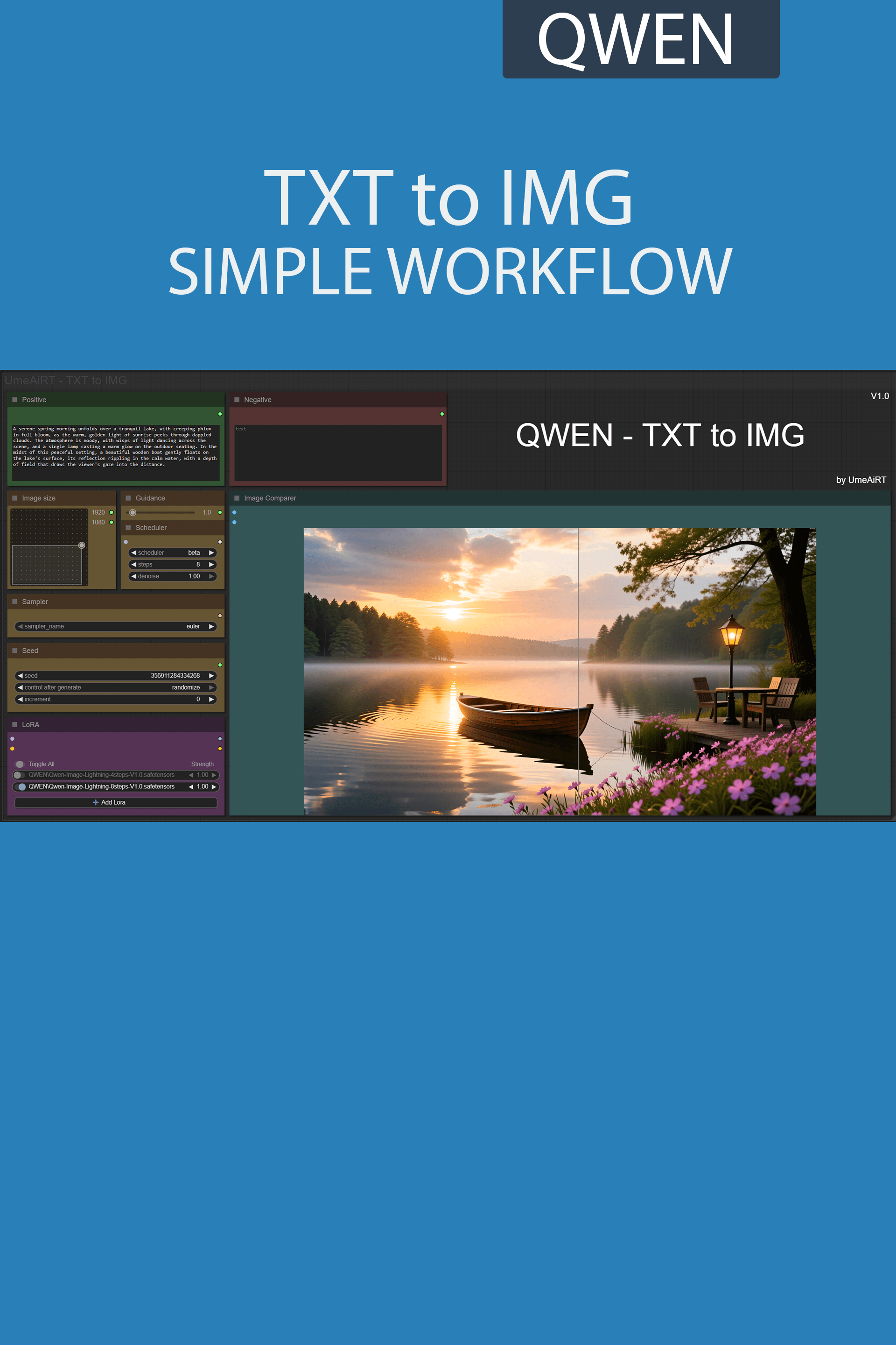 【QWEN】TXT to IMG