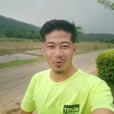AI generated video: Walking inside garden 