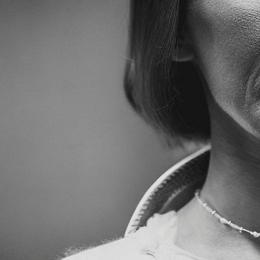 AI generated: RAW portrait of lady photo, view from back, (high detailed skin:1. 2), dslr, soft lighting, high qua...