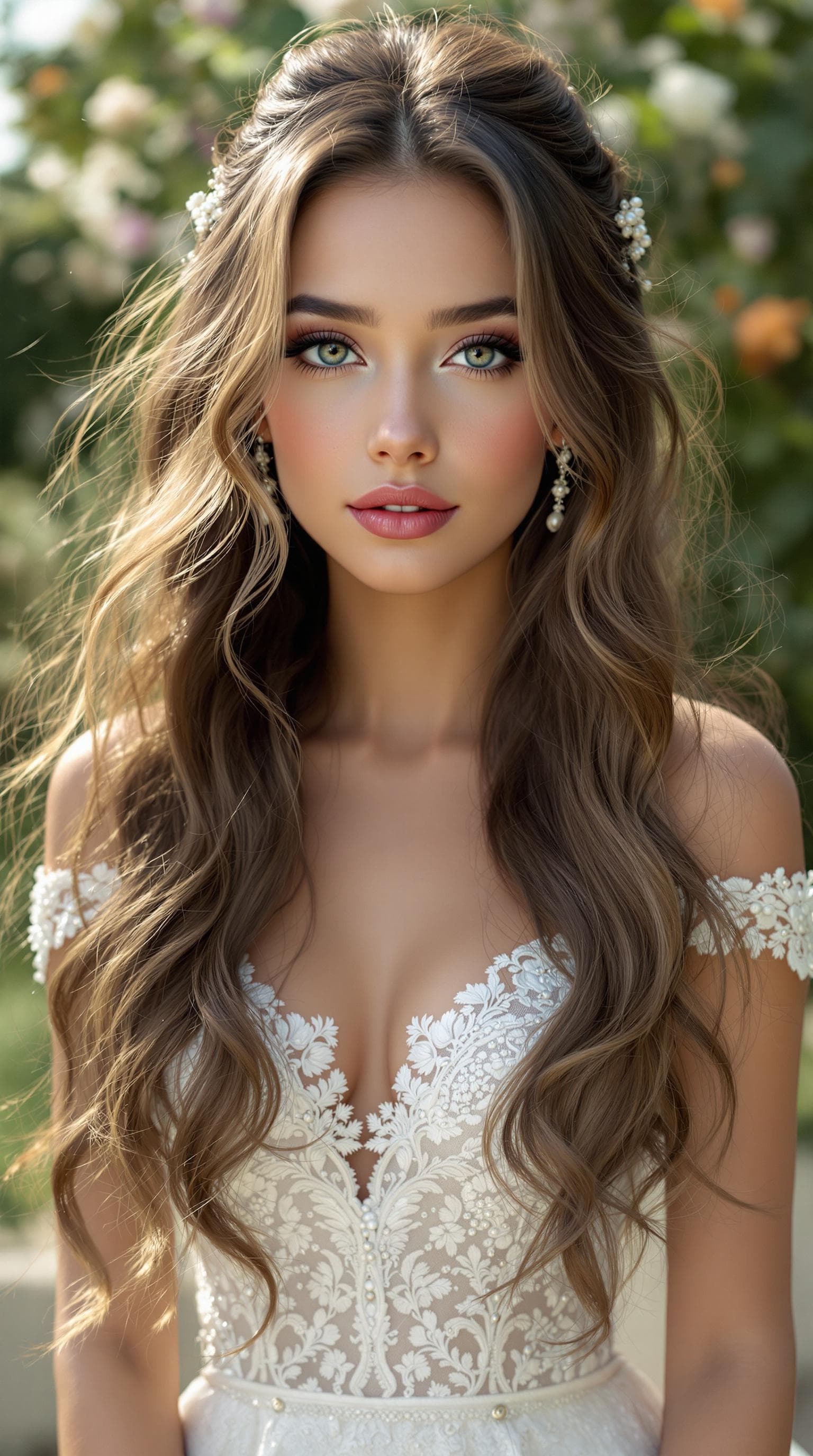 AI generated: a professional photo of a exceptionally of the most beautiful girl in the world (age 18) (masterpiec...