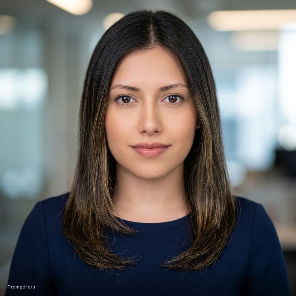AI generated: @@1_0NE:promot: 8k Linkedin professional photo of a woman in dress with studio lighting,bokeh,corpor...