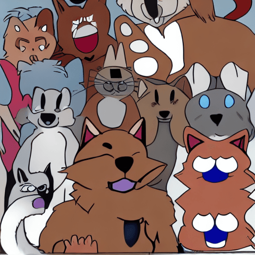 AI generated: gay, furry, nsfw, anthropomorphic, feline, cat, brown fur, striped fur, blue eyes, ears with tuff, l...