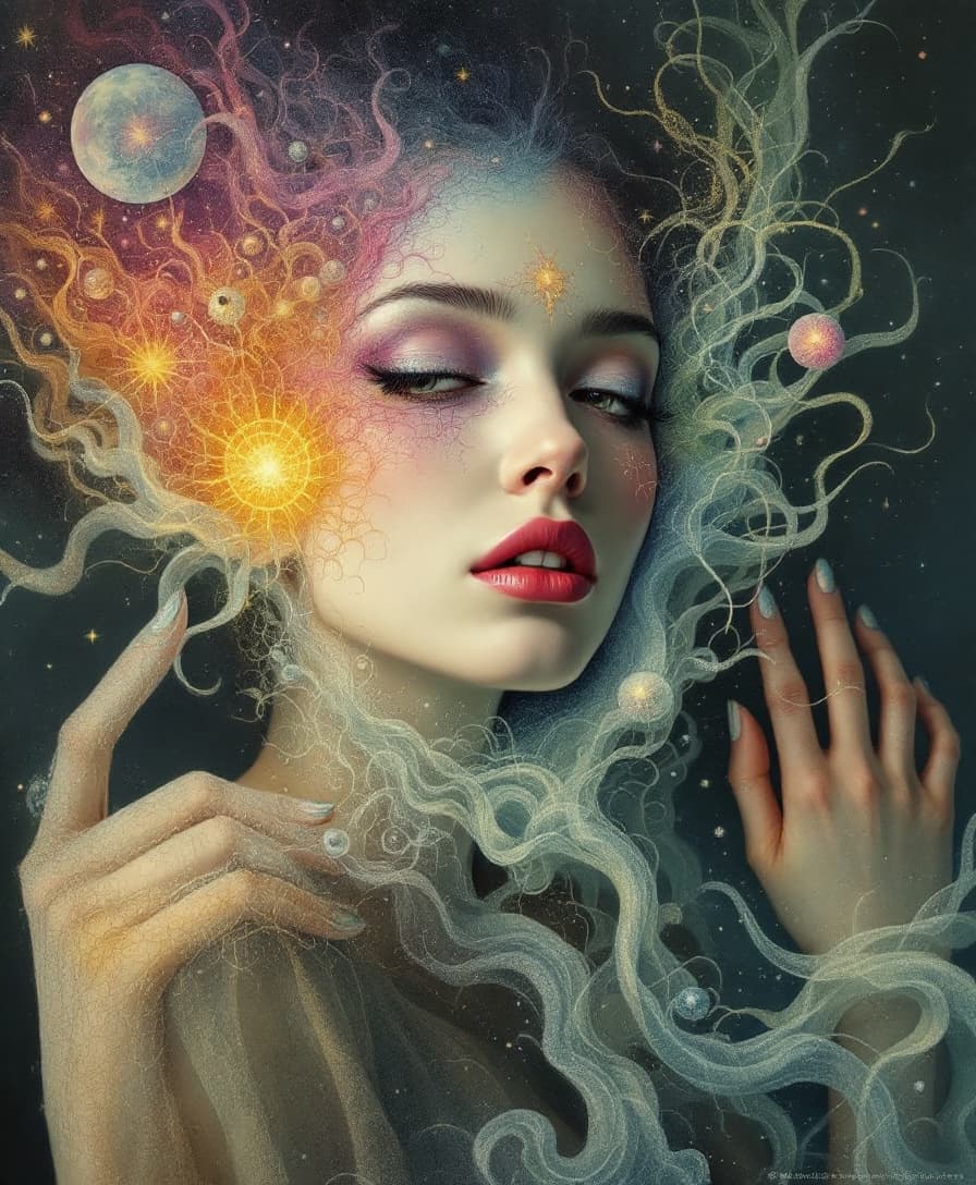 AI generated: surreal-pretty-wife-airbrush-art-by-paul-wunderlich-yves-tanguy