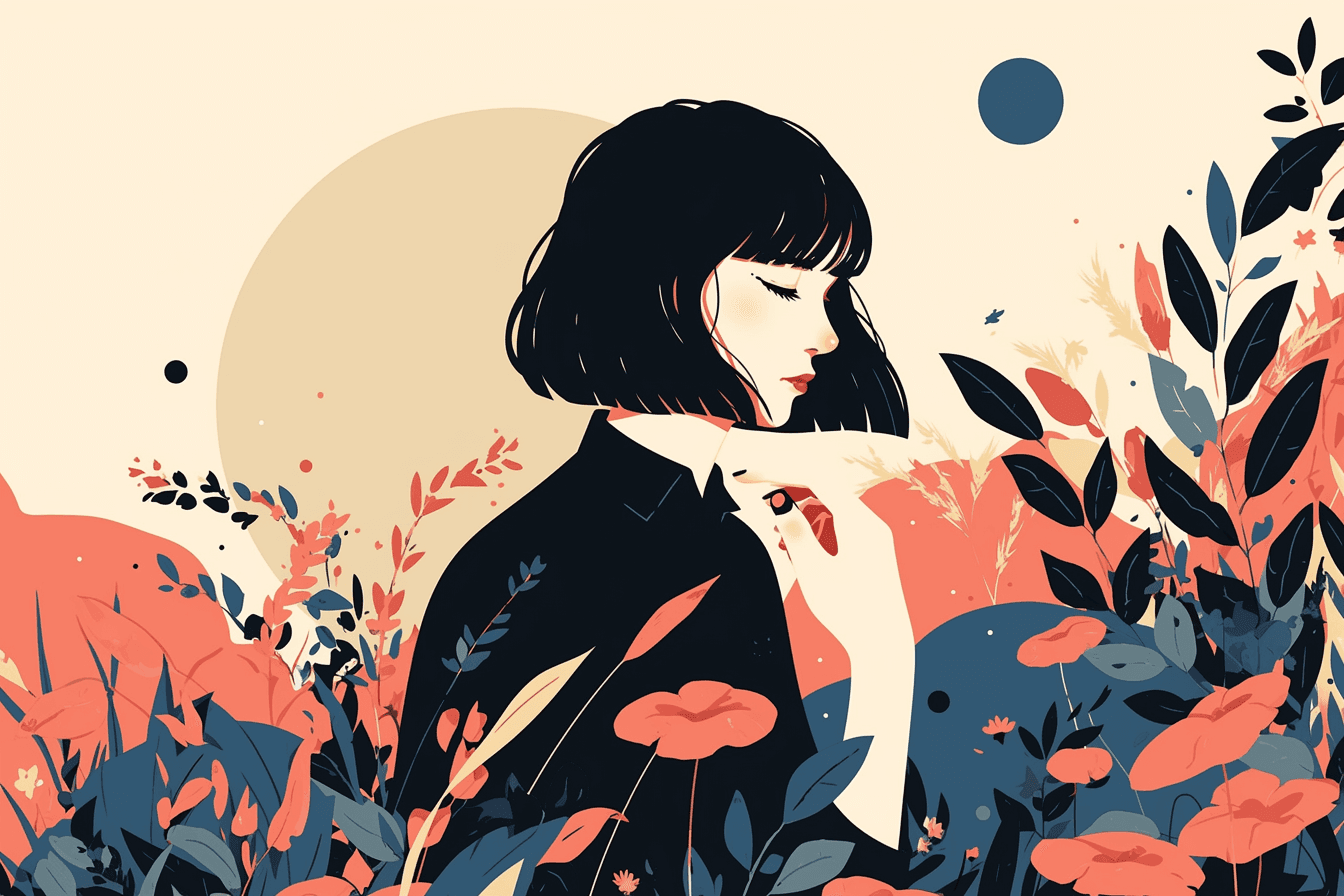 AI generated: minimalist aesthetic, focusing on subtle, neutral-colored vector illustrations. --ar 3:2 --niji 6 