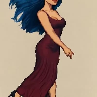 AI generated video: walking proud 