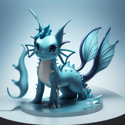 AI generated: vaporeon, sfw, detailed, masterpiece