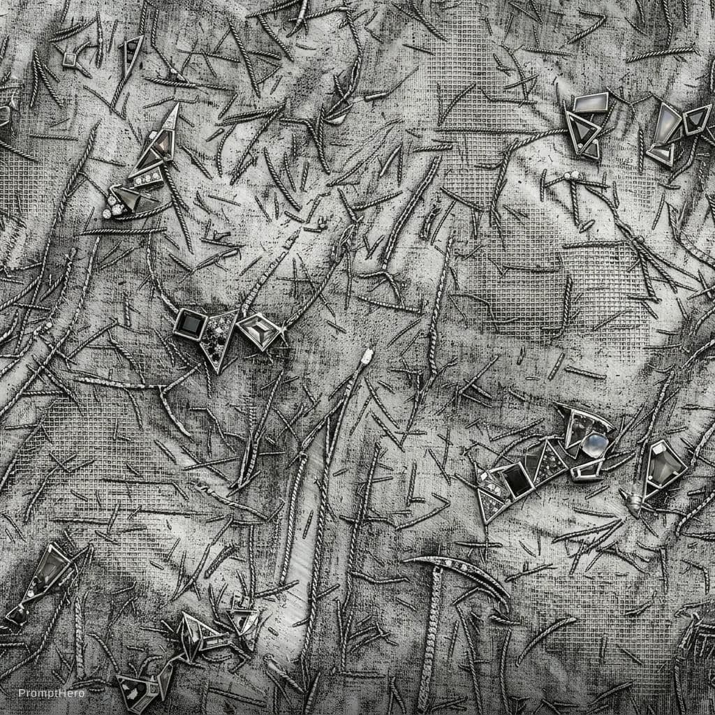 AI generated: jewelry patterns