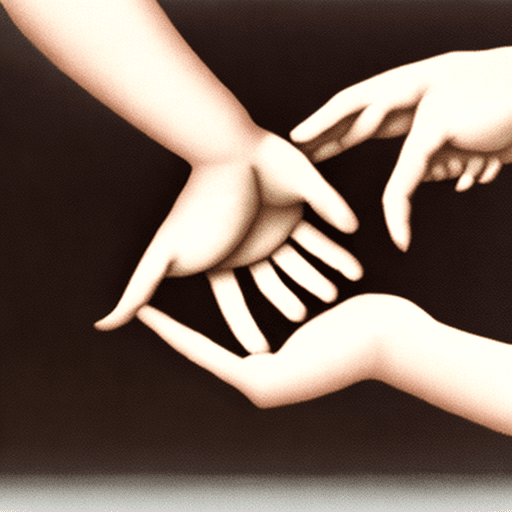 AI generated: hand offering help
