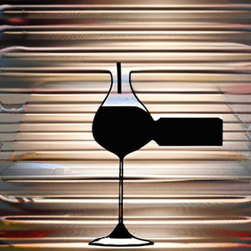 AI generated: silhout of a man e silhout of a woman side by side, wine background, with smoke in front