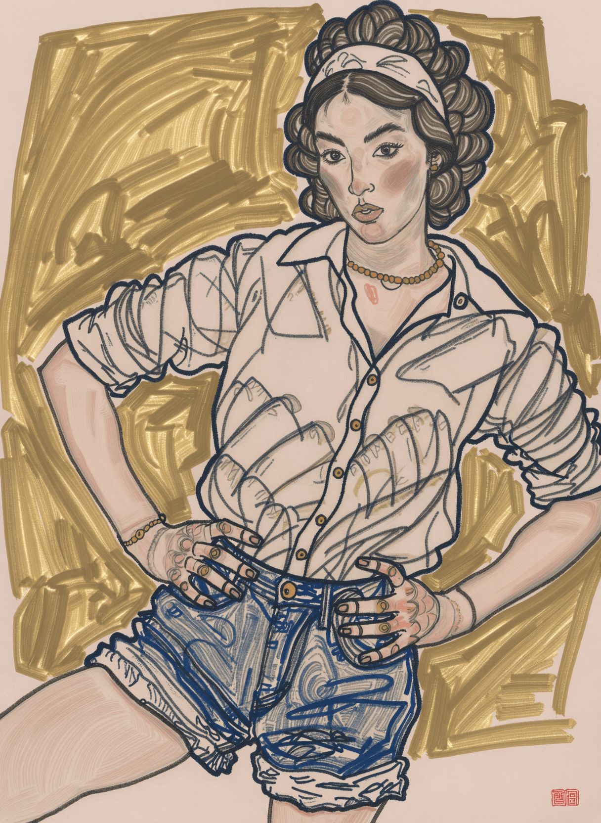 Egon Schiele - Painting Style - Image 1